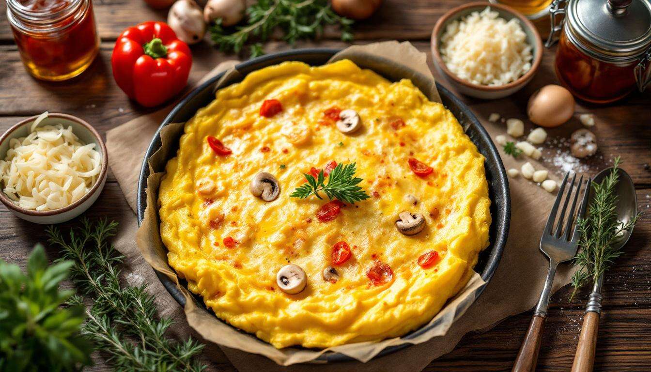 Omelette au four : la recette trop pratique qu'on peut décliner à l'infini
